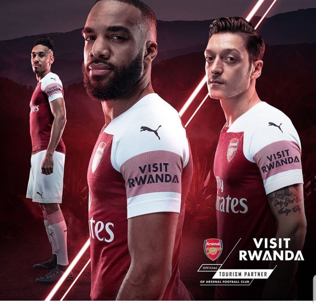 Le Rwanda nouveau sponsor d’Arsenal, une stratégie pour booster son tourisme