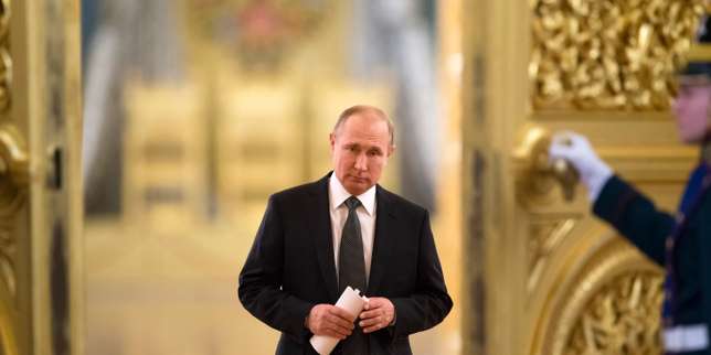 Vladimir Poutine investi président de la Russie (image)