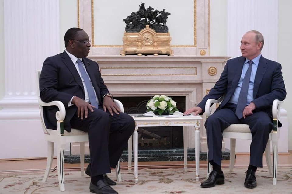 Macky Sall reçu par Vladimir Poutine : vers plus de coopération entre Dakar et Moscou