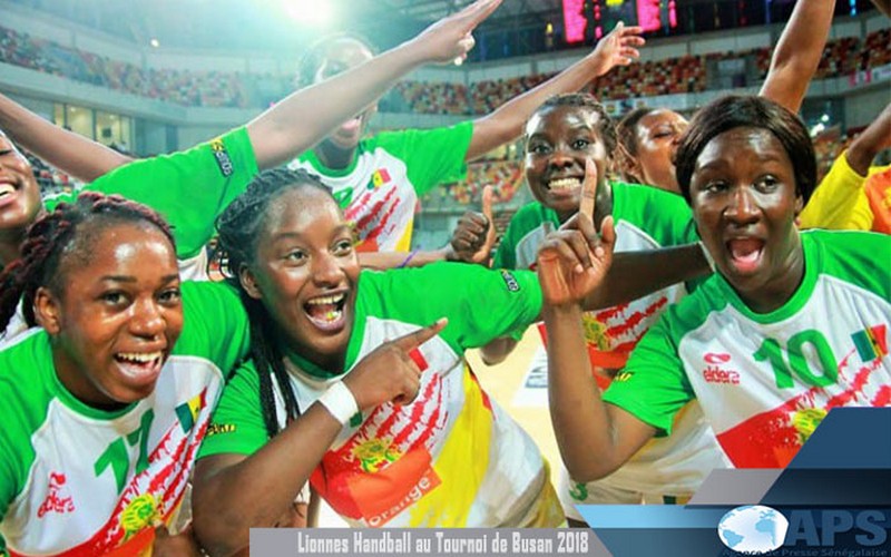 Les Lionnes du handball classées 2ème au tournoi de Busan