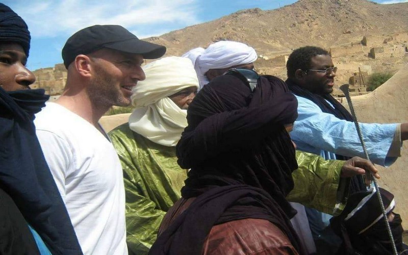 Zinedine Zidane en visite en Algérie