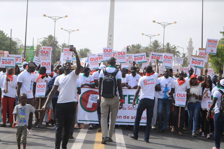 Marche de l’opposition sénégalaise : le satisfecit des leaders