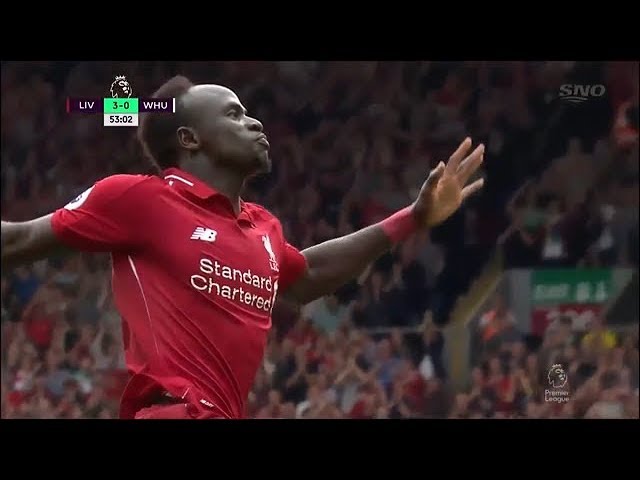 Premier League : Premier match et 1er doublé pour Sadio Mané avec Liverpool