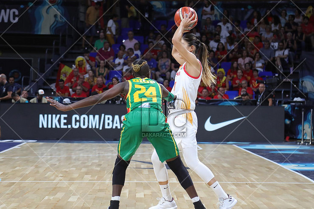CM de basket féminin 2018 : Sénégal / Espagne en images