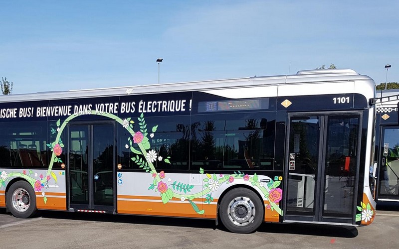 Un premier bus standard 100% électrique sur le réseau de la STIB testé le 1er octobre