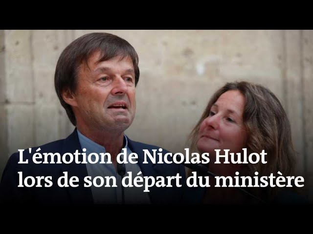 France : Submergé d’émotions, Nicolas Hulot fond en larmes, mais ne lâchera rien !