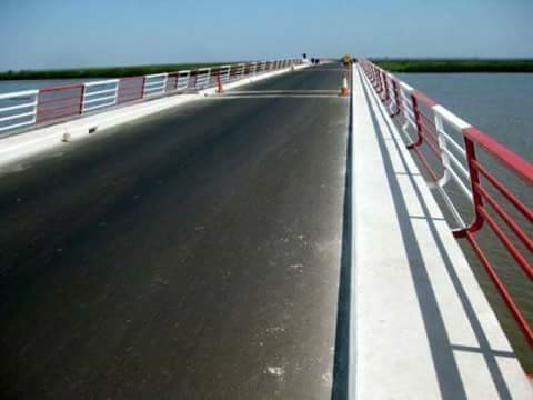 La construction du pont de la Gambie est terminée…