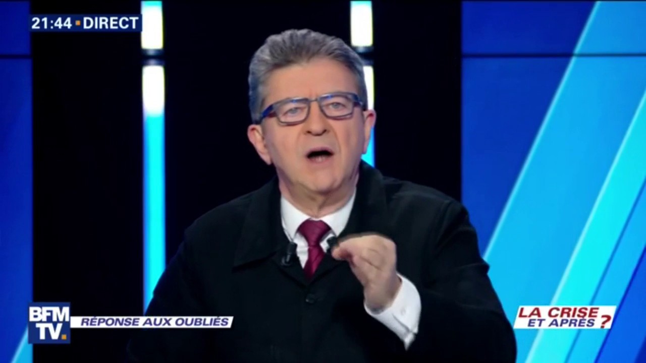 Mélenchon sur les violences en France des GJ :  « Pas ça les jeunes! »