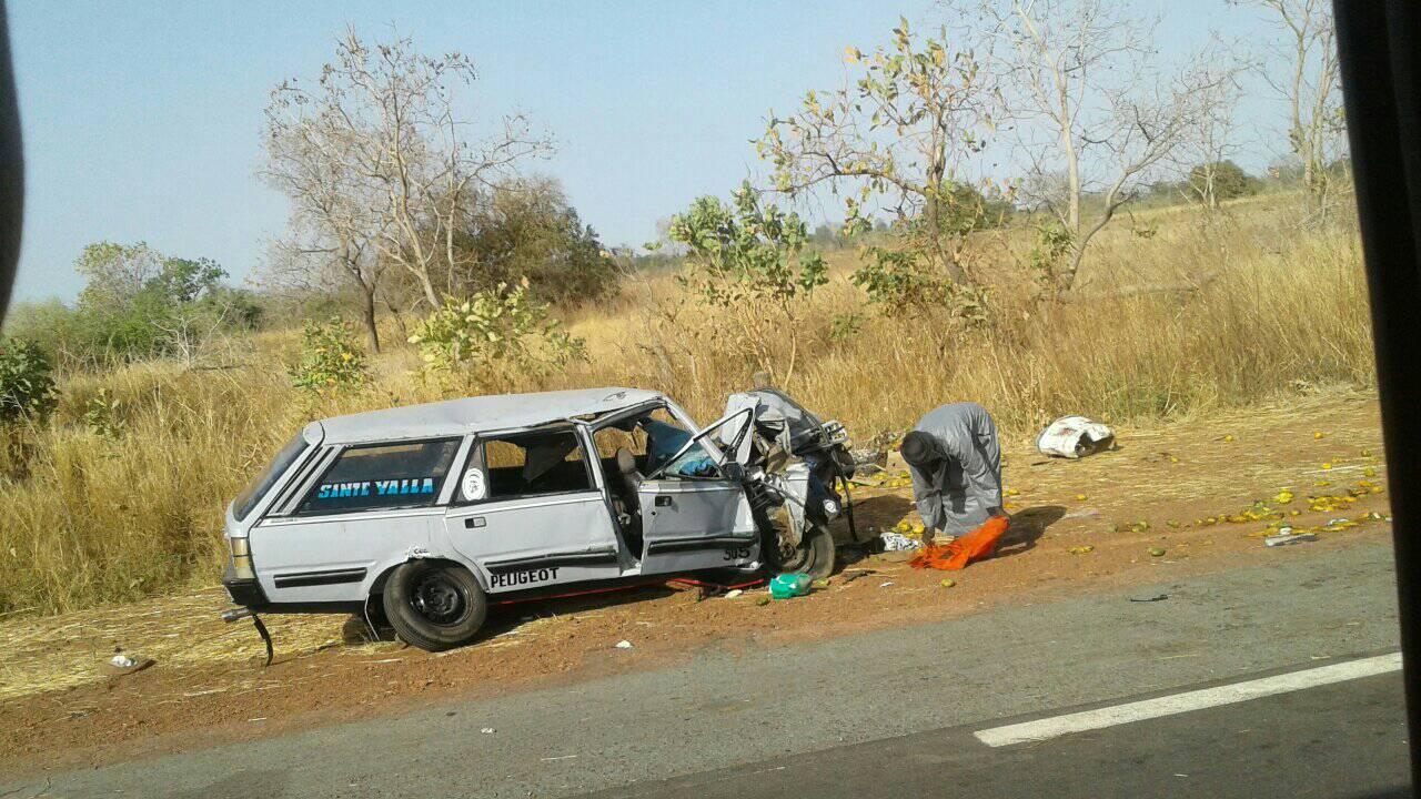 Vélingara : Un accident de la circulation fait trois morts et plusieurs blessés