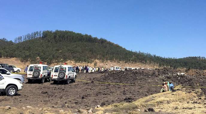 L’avion s’est écrasé à Bishoftu, une soixantaine de kilomètres d’Addis-Abeba.
