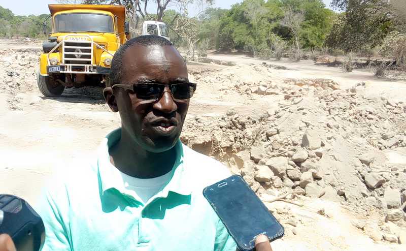 KOLDA : le Service des mines et de la géologie lutte contre l’exploitation clandestine du sable.