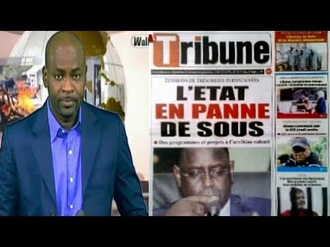 Revue de presse WalfTv en Wolof du Mardi 18 Juin 2019