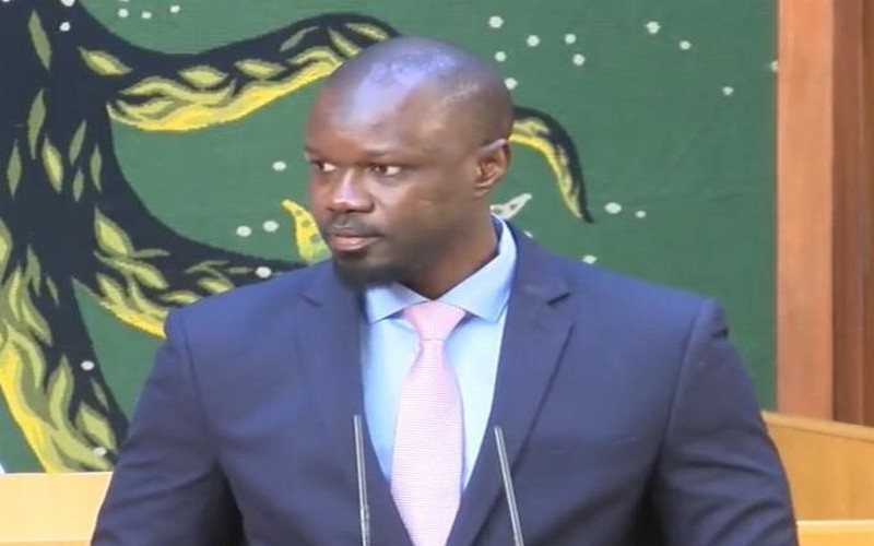 A l’Assemblée nationale, Ousmane Sonko dénonce 100 milliards de « cadeaux fiscaux »