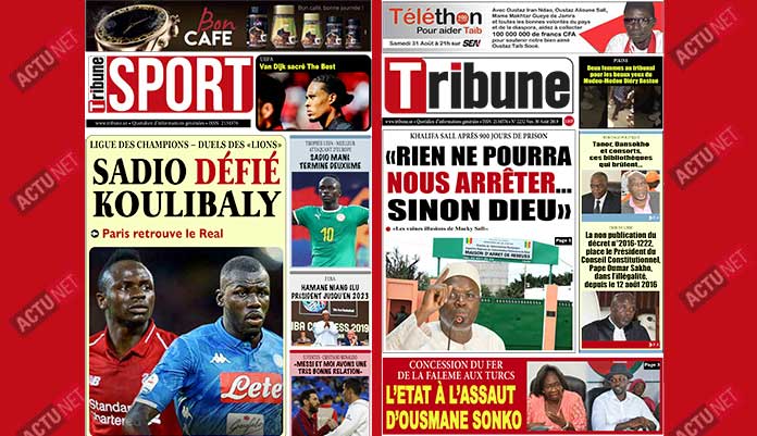 La célébration des 900 jours en prison de Khalifa Sall, au menu des journaux