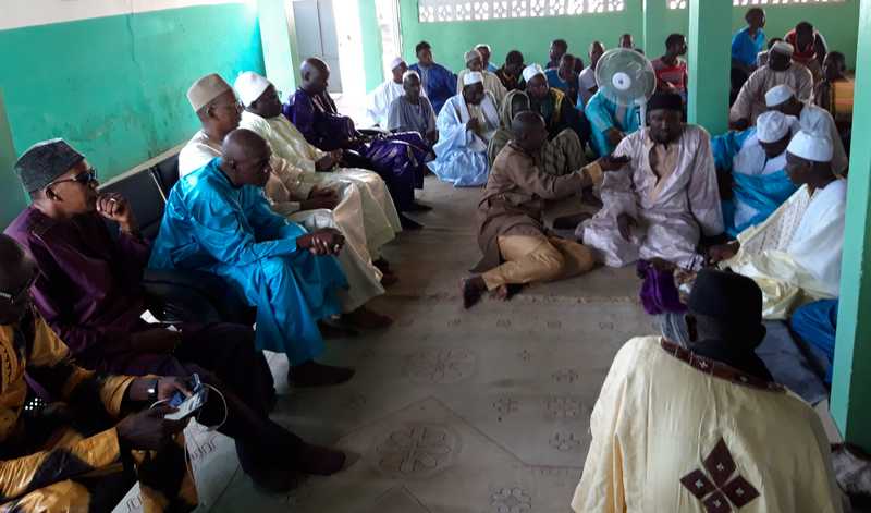 VELINGARA – Visite de courtoisies aux imams   : la pause pluviométrie, la  propreté  au menu des échanges