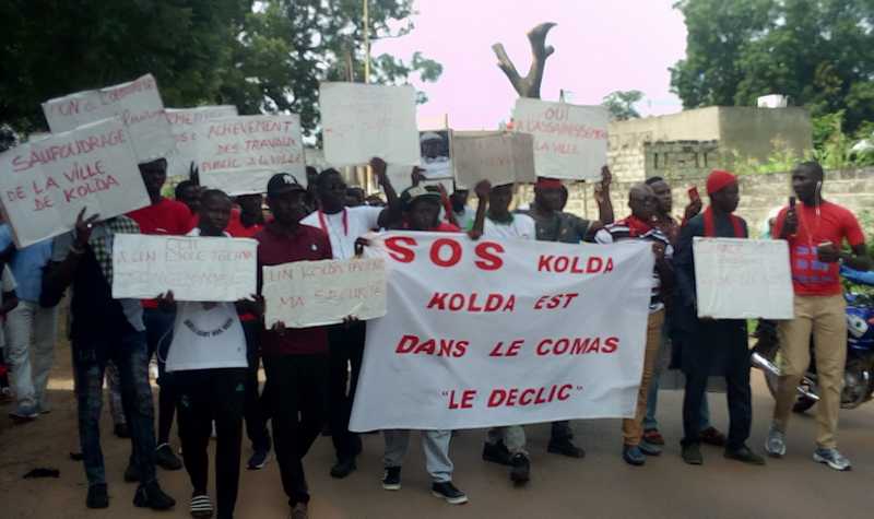 Marche de SOS KOLDA : « La ville est dans le comas »
