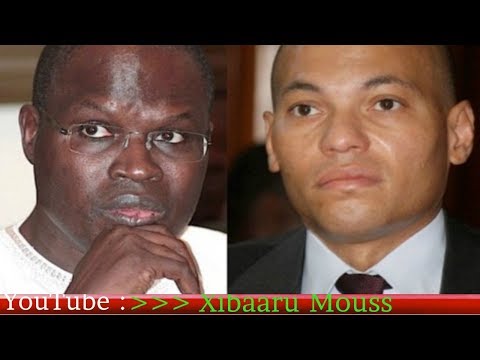 Serigne Mountakha Macké Sauve Khalifa Sall et Karim Wade