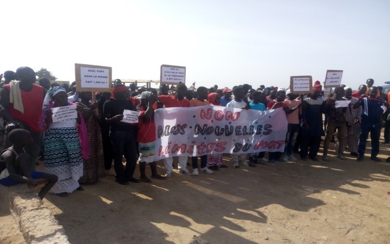 Les populations de Popenguine dans la rue pour dire non à la spéculation foncière