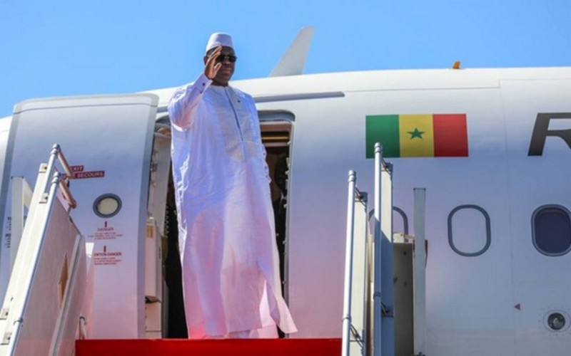 Macky Sall chez Le Maréchal du Tchad, Idriss Déby Itno