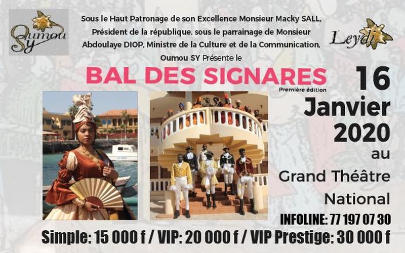 Oumou Sy va organiser un « bal des signares » le 16 janvier 2020