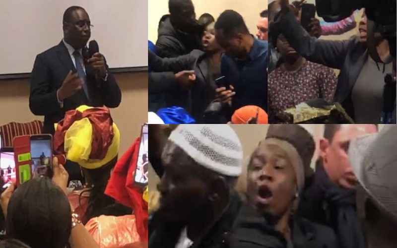 Une pro-Guy Marius Sagna perturbe le discours de Macky Sall à Londres