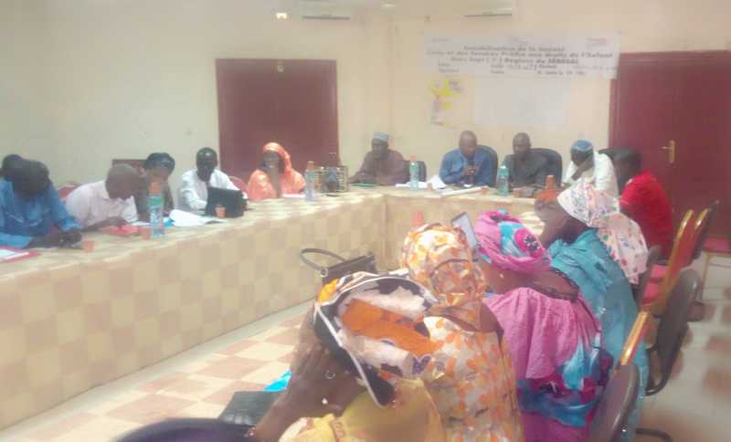 KOLDA : le COSAED sensibilise la société civile et les services publics sur les droits des enfants.