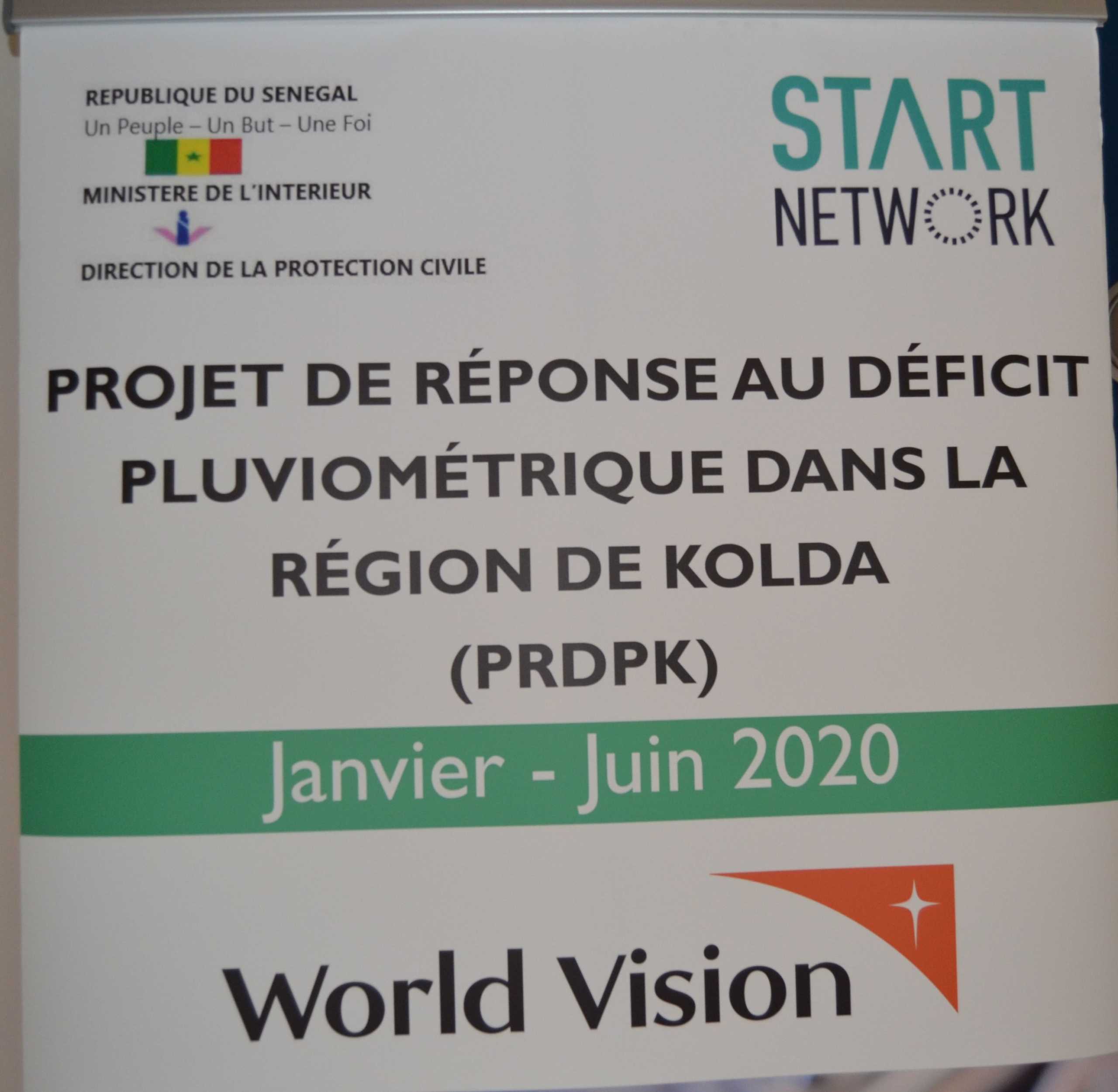 Sécurité alimentaire : World Vision lance le PRDP à Kolda