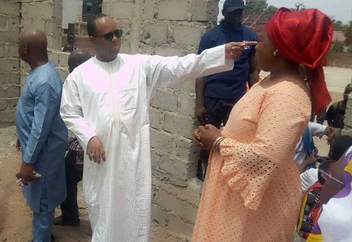 KOLDA : le Maire Abdoulaye Bibi Baldé en visite de chantiers dans sa commune