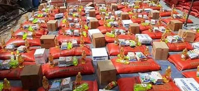 COVID 19 : Doura Baldé distribue des vivres aux koldois.