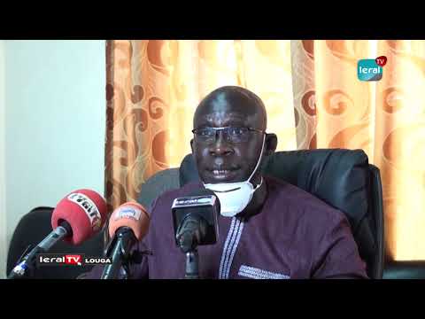 CORONAVIRUS A LOUGA – Cheikh Sadibou Senghor, Médecin Chef de la région  face à la presse