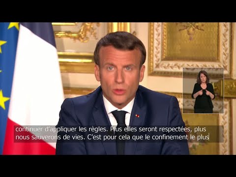 Covid-19 : Emmanuel Macron annonce le prolongement du confinement en France jusqu’au 11 mai