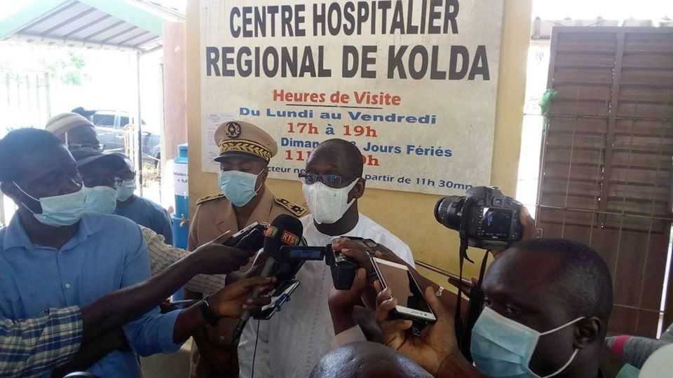 Covid 19 – Le Ministre de la santé salue « l’engagement et le dynamisme » du CRGE de Kolda