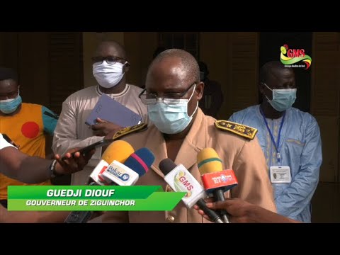 ZIG COVID 19 LE GOUVERNEUR COMBLÉ PAR LE GESTE DE L’ADMINISTRATEUR GÉNÉRAL DU FONGIP