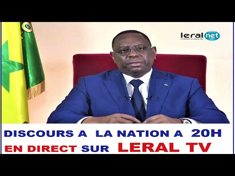 🔴(LIVE) LE PRESIDENT MACKY SALL FACE A LA NATION