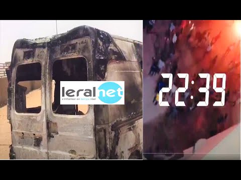 Touba: Les manifestants brûle la seule ambulance d&rsquo;un hôpital… Regardez !