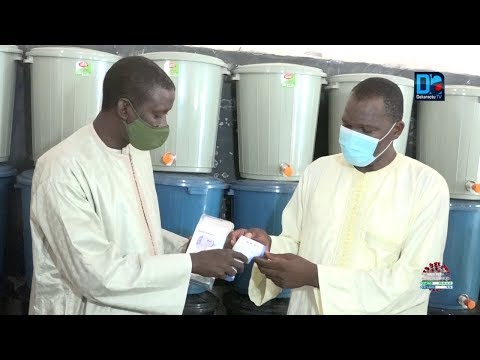 ABDOU MBACKÈ NDAO DÉSINFECTE