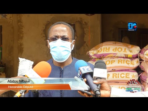 Abdou Mbow paye la facture d’eau de 800 mille FCFA de l’école Abdoulaye Yakhin et distribue des kits