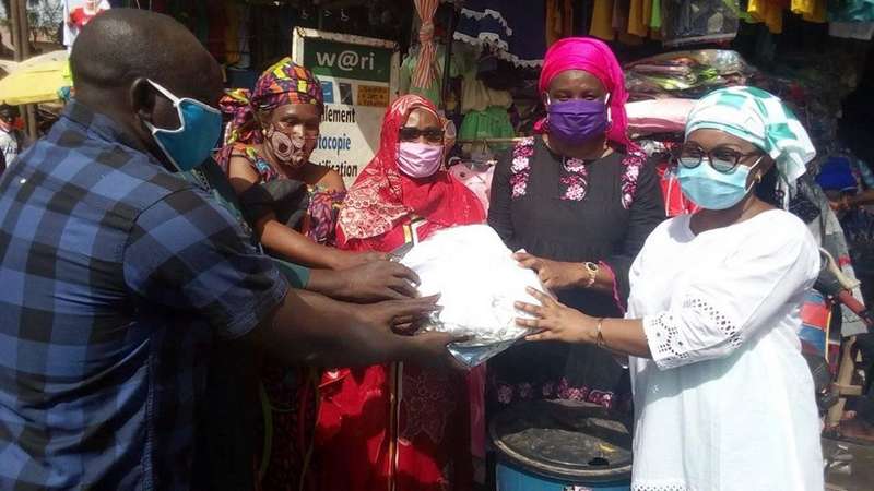 46 000 masques collectés dans la région de Kaffrine dans le cadre de la campagne « Une femme, un masque »