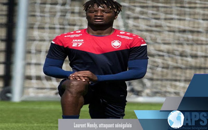 Laurent Mendy, jeune attaquant sénégalais à l’école de Dieumerci Mbokani