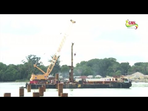 MARSASSOUM: LE MINISTRE OUMAR YOUM SE FÉLICITE DE L’AVANCEMENT DES TRAVAUX DE RÉALISATION DU PONT