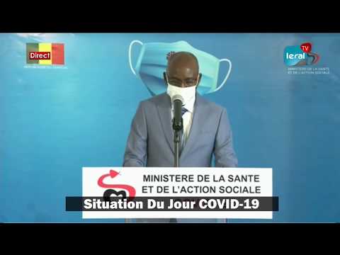 El Hadj Mamadou Ndiaye fait état de 78 nouveaux cas, 39 guérisons et 3 décès liés au COVID-19 ce lundi