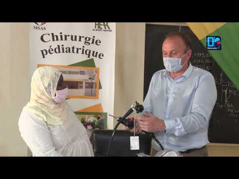 L’hôpital Albert Royer réceptionne un appareil endoscopie d’une valeur de 15 millions Fcfa