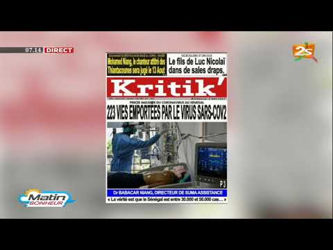 #2STVLIVE ELIMANE KANE DANS MATIN BONHEUR DU VENDREDI 07 AOUT 2020 AVEC ASTOU DIONE