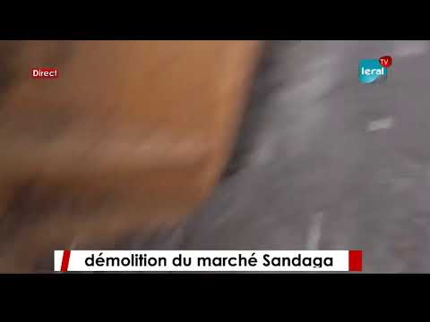 Direct démolition du marché Sandaga