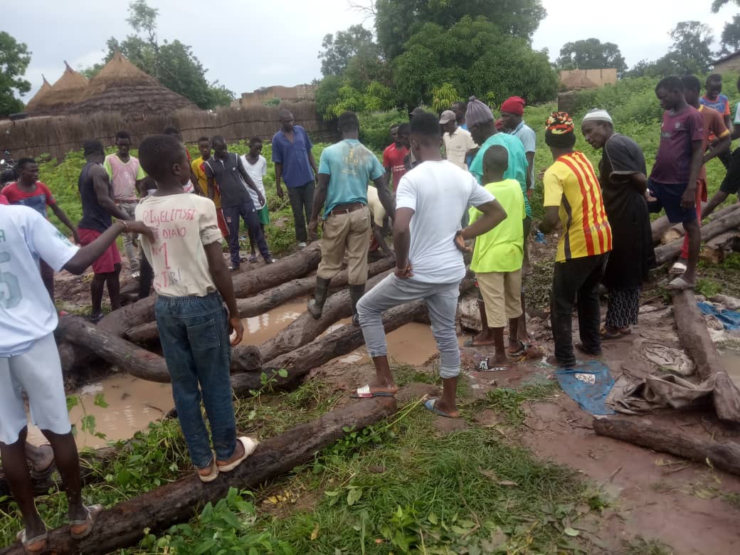 Saré Coly Sallé : les jeunes de Saré Dialo réhabilitent le pont du village