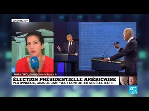 Élection présidentielle américaine : peu d’indécis, chaque camp veut conforter ses électeurs