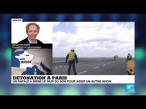 Détonation à Paris : un rafale a brisé le mur du son pour aider un autre avion