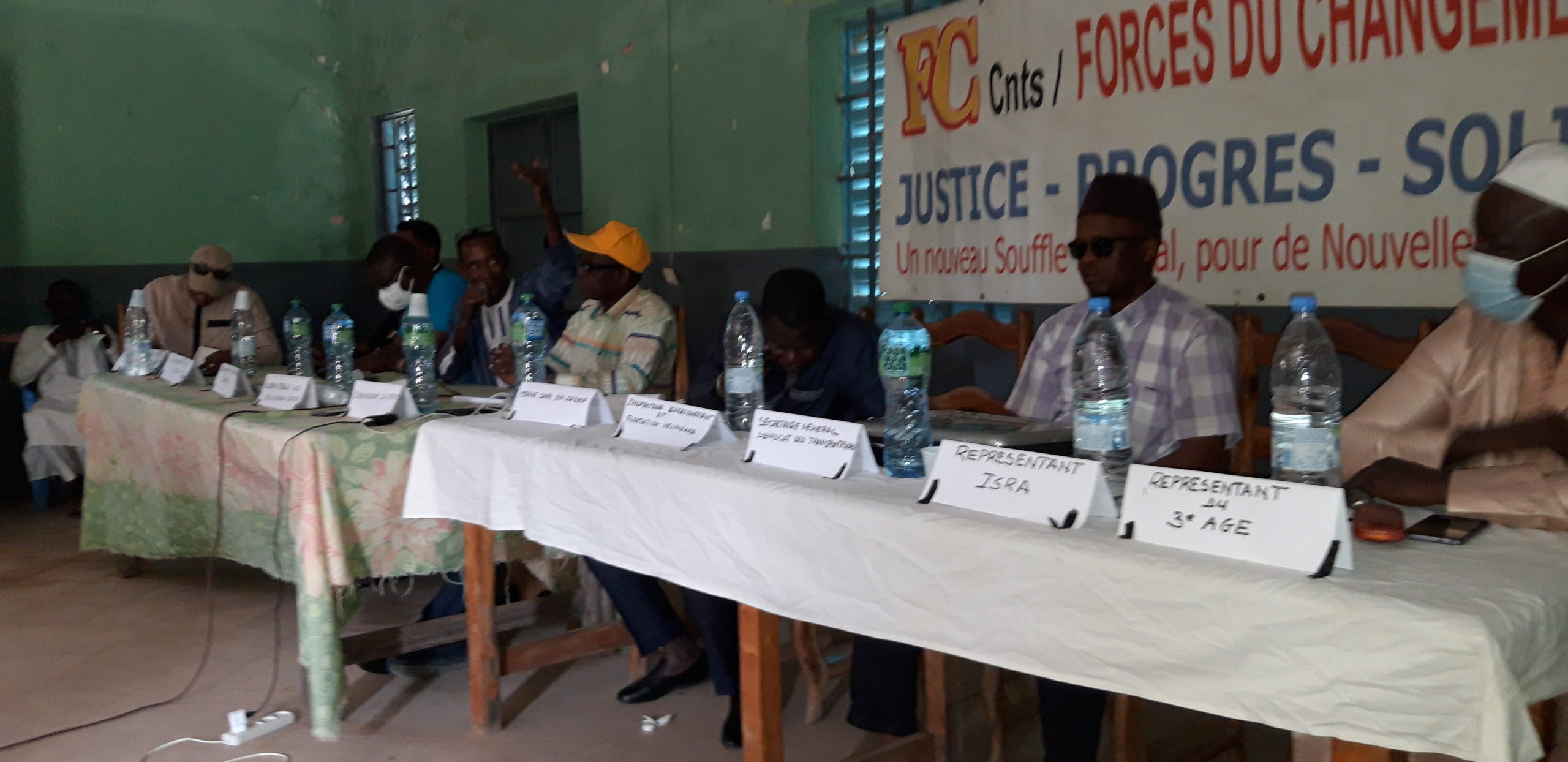 Cheikh Diop SG de la CNTS FC à Vélingara « Nous sommes venus apporter notre solidarité aux travailleurs »