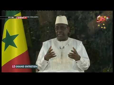 MACKY SALL REVIENT SUR LES EVENEMENTS QUI LUI ONT MARQUE EN 2020 ET APPELLE LES SENEGALAIS A PLUS…