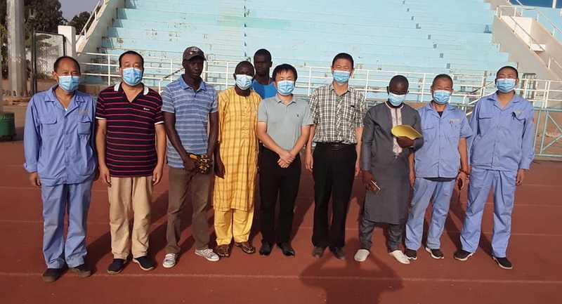 KOLDA :Une mission chinoise en visite de travail au stade régional